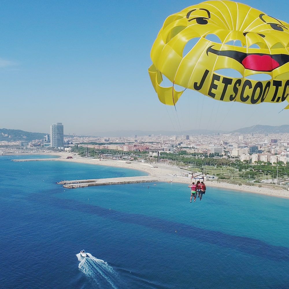 PARASAILING BCN Thrilling Parasailing Adventure in Barcelona: Book now!